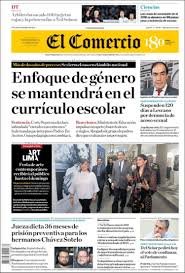 Esta consulta está relacionada directamente con dos resultados. Portada Jueves 04 De Abril El Comercio Peru Alnavio Noticias De Ida Y Vuelta