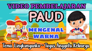 Temalingkungan kegiatan kreatif tema lingkungan sub tema sekolah kreasi cap jari youtube. Materi Pembelajaran Paud Tema Lingkunganku Sub Tema Tugas Anggota Keluarga B Inggris Warna Paud Tk Youtube