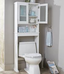 The humid microclimate of your bathroom multiplied with a bright window can be an excellent place to grow houseplants. Better Homes Gardens Harborough Over The Toilet Bathroom Space Saver With Three Fixed Shelves White Walmart Com Bathroom Space Saver Bathroom Space Small Bathroom Storage