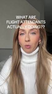 What Are Flight Attendants Really Doing