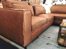 Sofa braun vintage leder 3 sitzer in cressier kaufen bei ricardo ch braunes sofa ledersessel vintage sofa. Lounge Ecksofa Iris In Vintage Leder Cognac Mit Nierenkissen Und Tiefem Sitz