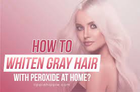 Cover hair in coconut oil at least 3 hours prior to bleaching. How To Whiten Gray Hair With Peroxide At Home 4 Easy Steps