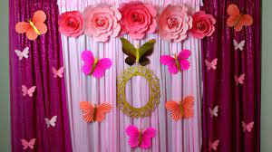 Check spelling or type a new query. Birthday Decoration Ideas Butterfly Party Decorations Butterfly Backdrop For Birthday Youtube