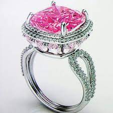 Pink Vera Ring By Damas Whatsyourshade Hot Jewelry Rings Engagement Rings