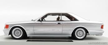 Ls Collectibles Ls047c Scale 1 18 Mercedes Benz S Class 560sec Lorinser C126 Coupe 1987 Silver Mercedes Benz Benz S Mercedes