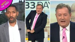 Des says it's been really heartwarming to receive so many messages while he's been off. Grumpy Piers Morgan Clashes With New Gmb Weather Presenter After He Ends Forecast Early Mirror Online