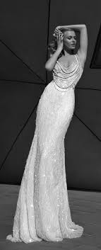 Black And Silver Combination Gown Silver Homage To The Sizzling 1920s Bridal Dresses Galia Lahav Wedding Dress Inspiration Galia Lahav Wedding Dress Sheath Wedding Gown