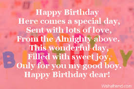 Wish your son on his birthday with some great birthday quotes for son. Collections Of Quotes For Sons Birthdays From Mom