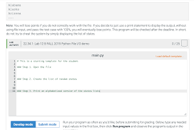 Alphabetizing a bibliography may sound complicated, but it's list works by the same author according to style guidelines. Solved 22 34 Lab 12 B Fall 2019 Python File I O Demo Over Chegg Com
