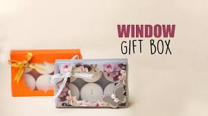 You can also filter out. Window Gift Box Party Favors Gift Box Idea Youtube