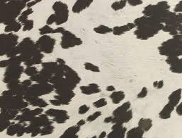 Black And White Cow Print Fabric Southwestern Fabric Black Cow Print Cowhide Fabric Southwestern Fabric Southwestern Upholstery Fabric