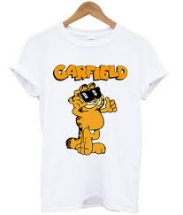 Garfield Thump Up T Shirt Znf08 Giganteeshirt Giganteeshirt T Shirt Shirts Printed Shirts