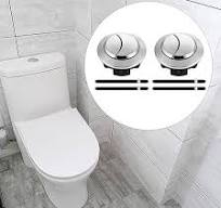 Botón de repuesto para inodoro de 38 mm, doble función, diseño redondo,  botón de instalación simple para baño en el hogar : Amazon.com.mx: ...