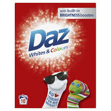 Wash these items in warm water. Daz Washing Powder Whites Colours 10 Washes Brightness Boost Laundry Detergent Ozaroo