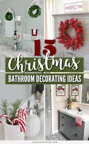 Check spelling or type a new query. 15 Brilliant Christmas Bathroom Decor Ideas