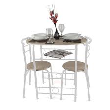 Goldtone watch with white strap. Christow 3 Piece Breakfast Dining Set White Amazon Co Uk Kitchen Home Kitchen Bar Table Kitchen Table Chairs Breakfast Bar Table