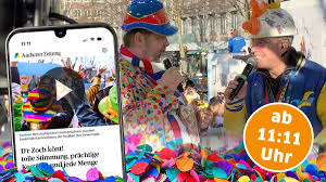 Aachener Rosenmontagszug: Live-Stream startet heute um 11:11 Uhr