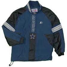 Dallas cowboys starter 1/2 zip pullover jacket | mens $20. Vintage Dallas Cowboys Starter Jacket Vintage Pro Line Men S Small 90 S Football Clothing Shoes Accessories Men S Football Outfits Jackets Dallas Cowboys