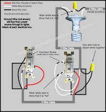 Note that these diagrams also use the american electrical wiring names. 3 Way Switch Wiring Diagram 3 Way Switch Wiring Home Electrical Wiring Electrical Switches