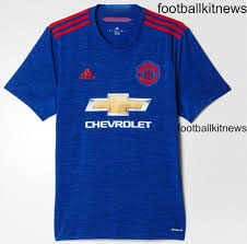 Manchester united's kits as of recent have been very controversial amongst the fans with many loving the kits but with many loathing them at the. Leaked Manchester United To Have Blue Away Kit In 2016 17 Football Kit News