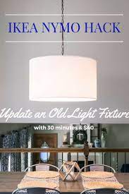 ikea nymo hack collected living design diy light fixtures ikea light fixture ikea lamp shade