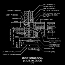 Chb fencing is your go to fencing company for all your needs. Free Cad Details Brick Veneer Wall Slab Cad Design Free Cad Blocks Drawings Details