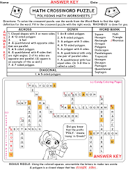 The best part about sunday crossword? Math Puzzles Penny Candy Math Worksheets
