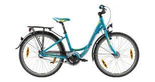Cube Kid 240 Cross Bornecykel Girl Gron Bla Sofie Gron