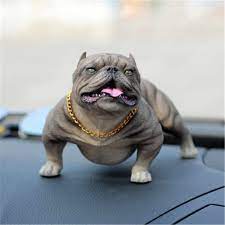 simulasyon hayvan amerikan kabadayi pitbull yaratici araba mefrusat urunleri kisilik ev dekor aksiyon figuru oyuncak 14cm p883 aliexpress pitbull hayvan kopek