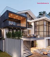 That helps you draw the plan of your house, arrange furniture on it and visit the results in 3d. Beautiful House 3 Storey House Design Duplex House Design Home Building Design