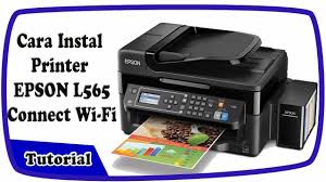 Cara Instal Epson L565 Connect Wi Fi Youtube