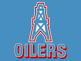The franchise used several versions of this logo when they were the houston oilers and for two seasons. Houston Oilers Houston Oilers Oilers Nfl Logo