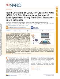 Bir hastalığın veya enfeksiyon etkeninin ülkelerde, kıtalarda, hatta tüm dünya gibi çok geniş bir alanda yayılım göstermesi. Pdf Rapid Detection Of Covid 19 Causative Virus Sars Cov 2 In Human Nasopharyngeal Swab Specimens Using Field Effect Transistor Based Biosensor