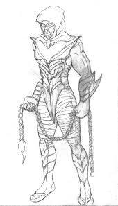 Pin na famous coloring pages. Jim Lee S Scorpion Sketch By Jb4c On Deviantart