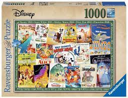 Check spelling or type a new query. Ravensburger 19874 Disney Vintage Movie Posters 1000 Piece Puzzle For Adults Every Piece Is Unique Softclick Technology Means Pieces Fit Together Perfectly Jigsaw Puzzles Amazon Canada