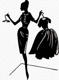 Creative Fashion Icon Clothing Fashion Dress Woman Clip Art Png Clothing Art Artwork Black Black And White Dress Vector Women S Fashion Dresses Fashion