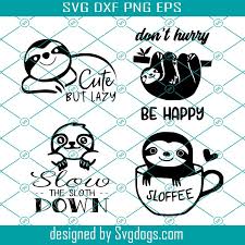 Free Free Layered Sloth Svg 299 SVG PNG EPS DXF File