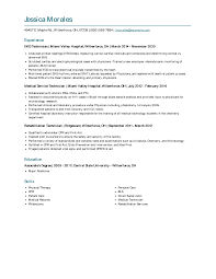 Ekg Technician Resume Examples And Tips Zippia