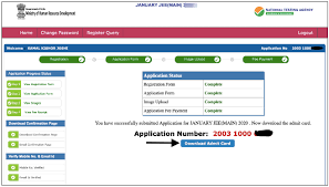 The admit card of jee main 2020 is a entry pass, which also contains details about the candidate and the exam. Jee Main Admit Card Hall Ticket 2021 Dates Download Jeemain Nic In
