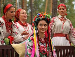 This table features a farmhouse style 4x4 base, with a planked wood top. Wedding Traditions In Ukraine Ukrainian Recipes
