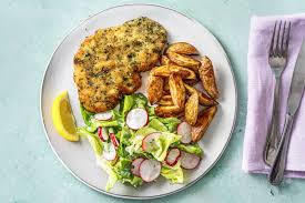 Knuspriges Krauterschnitzel Rezept Hellofresh