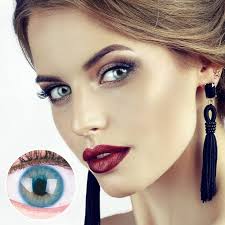 GLAMLENS Lenti a contatto colorate Jasmin Blue