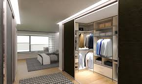 Erfahre hier, welche modelle der platzsparenden. Begehbare Ankleide Im Gang Einbauschrank Schlafzimmer Schrank Begehbarer Schrank