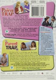 The parent trap 2 is rated pg and mentions sex, shows a diy ear piercing with a sewing needle, and has several reference to alcohol/drinking/drunken. Amazon Com The Parent Trap Two Movie Collection The Parent Trap The Parent Trap Ii Hayley Mills Maureen O Hara Brian Keith Cathleen Nesbitt Charles Ruggles Una Merkel Joanna Barnes Linda Watkins Ruth Mcdevitt