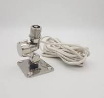 Stainless Steel Quickfit Antenna Mount with Cable