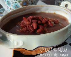 Sup Kacang Merah Brenebon Ala Manado Yuk Simak Resepnya Https Aneka Resep Masakan Online Blogspot Co Id 2014 03 Res Resep Masakan Sup Kacang Resep Sup