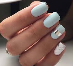 Uñas decoradas color azul oscuro. Diez Asombrosos Disenos De Unas Para Usar El Dia De Tu Boda Fiancee Bodas