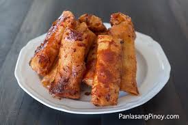 Turon Recipe Banana Lumpia With Caramel Recipe Turon Recipe Recipes Halaya Recipe