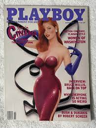 Playboy Magazine November 1988 Mint Jessica Rabbit Bruce Willis | eBay