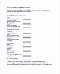 Business Income Statement Template Fresh 95 Daycare In E Statement Template P L Statement Statement Template Income Statement Profit And Loss Statement
